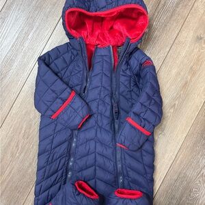 Snozu toddler Snow Suit with  Red Lining 24 month
